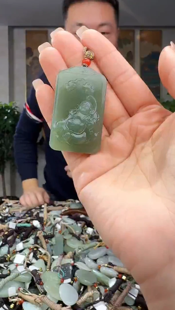 颈饰未镶嵌和田玉拍一发一多样性发货