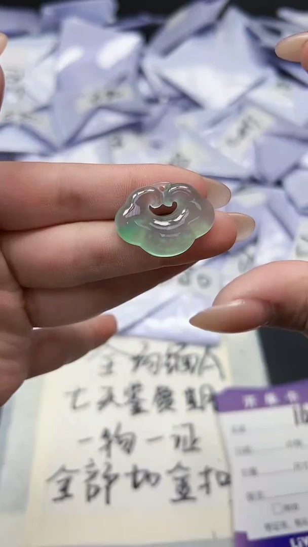 翡翠未镶嵌颈饰高端甄选（一物一图）161
