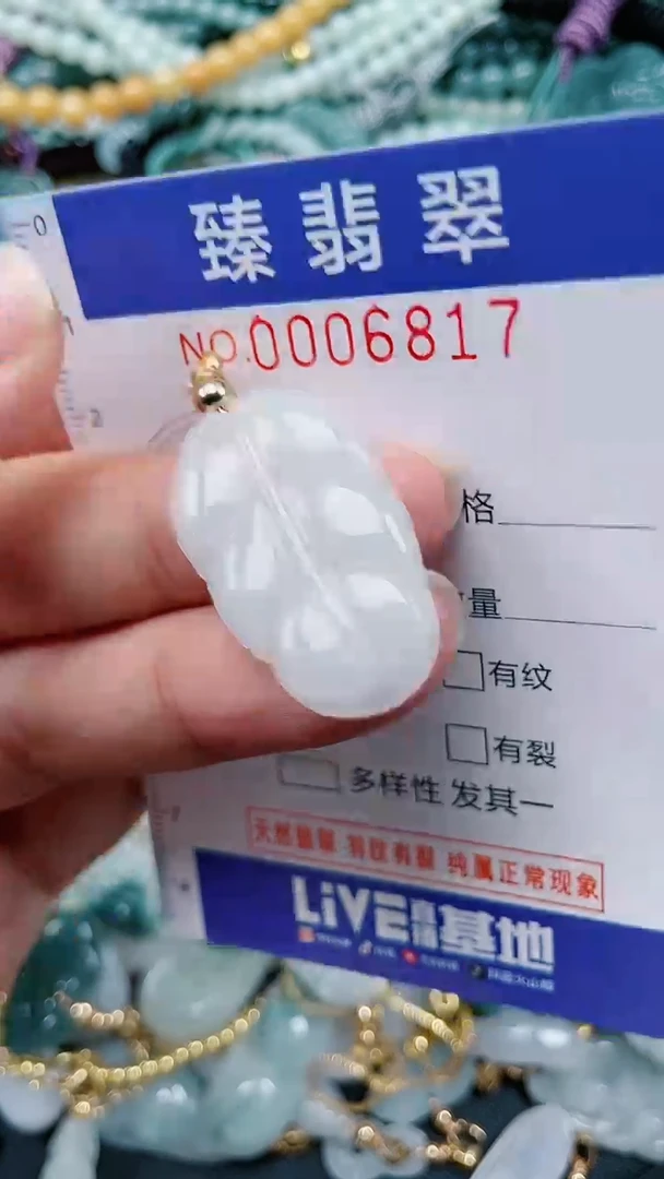 颈饰未镶嵌翡翠.0006817