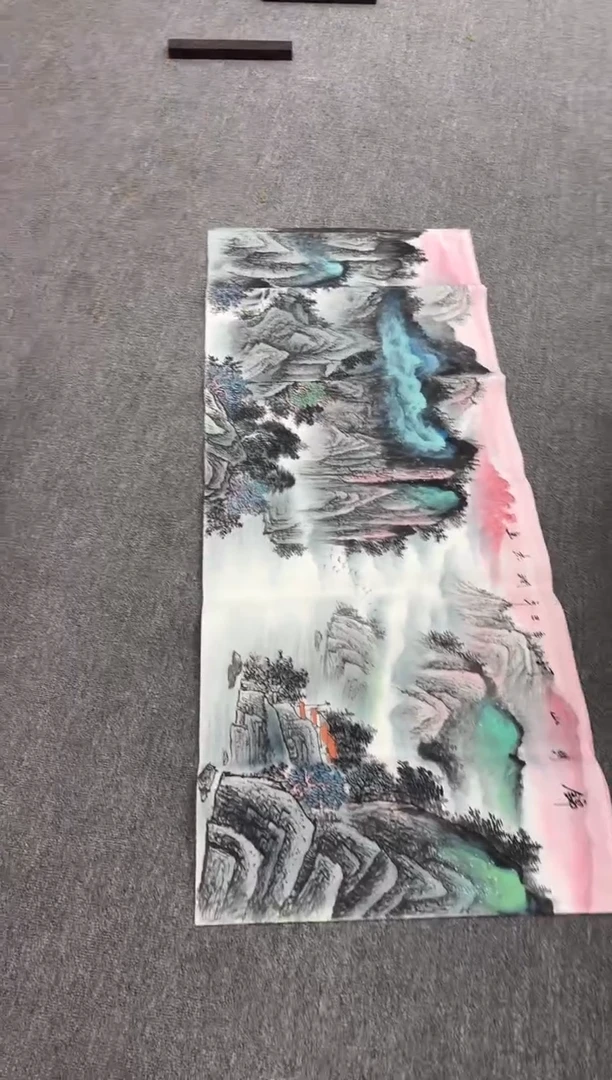 国画艺禾美术馆精选链接--泼彩山水