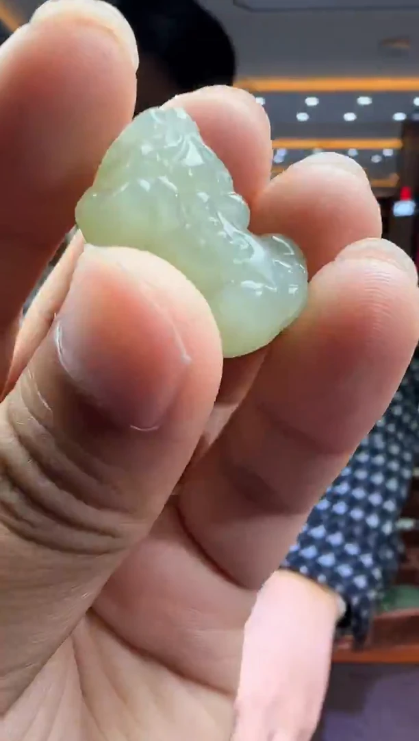 未镶嵌和田玉挂件【陆1228】34 7021