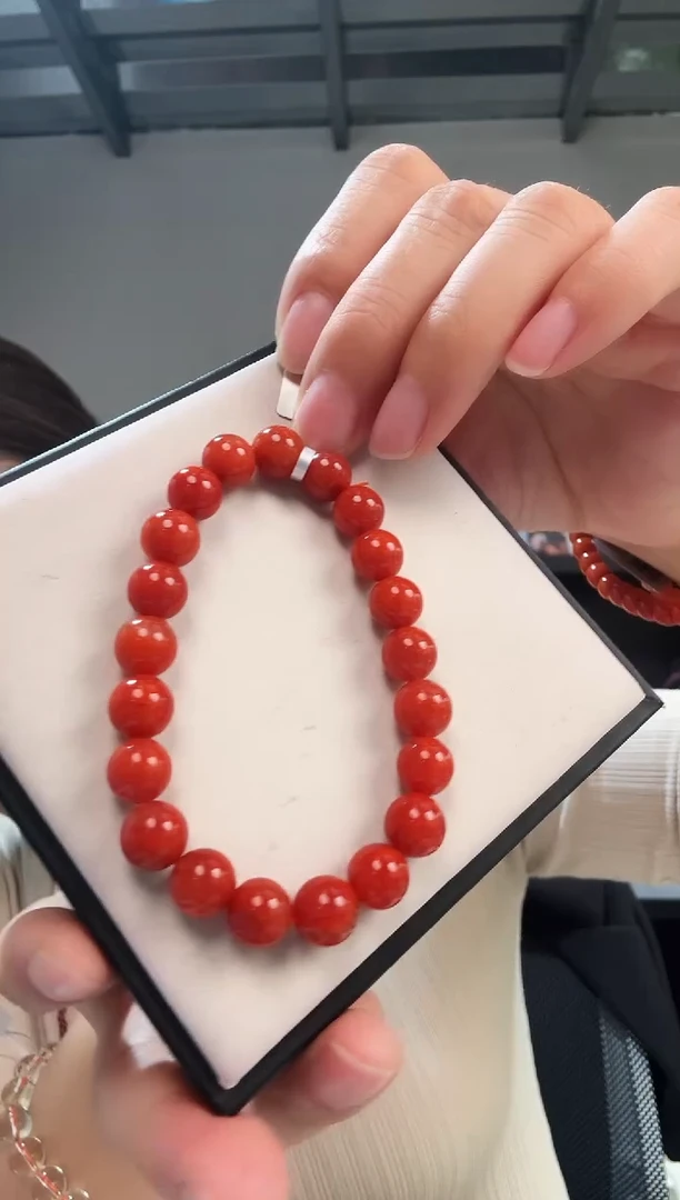 未镶嵌手链南红玛瑙优2084 约9mm