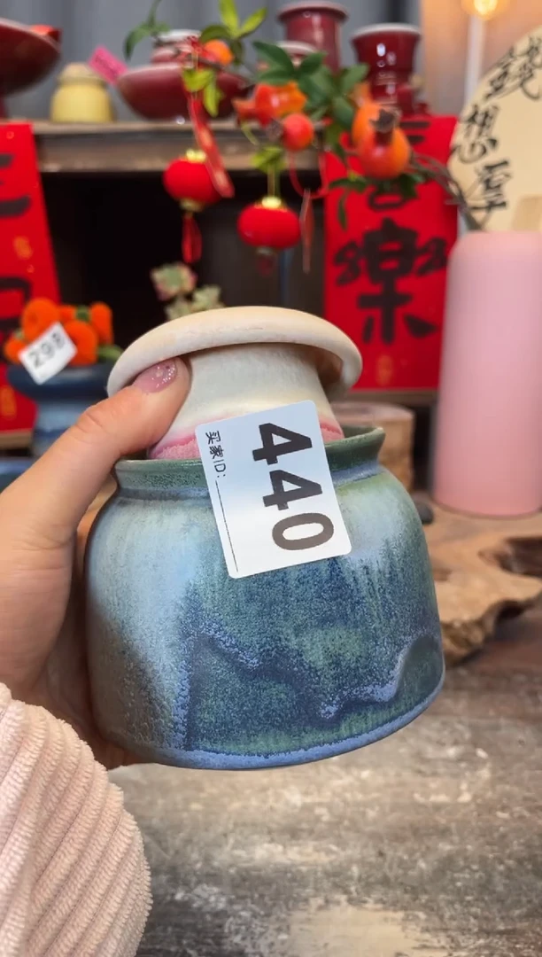 【闪购商品】摆件440知木小芳花盆