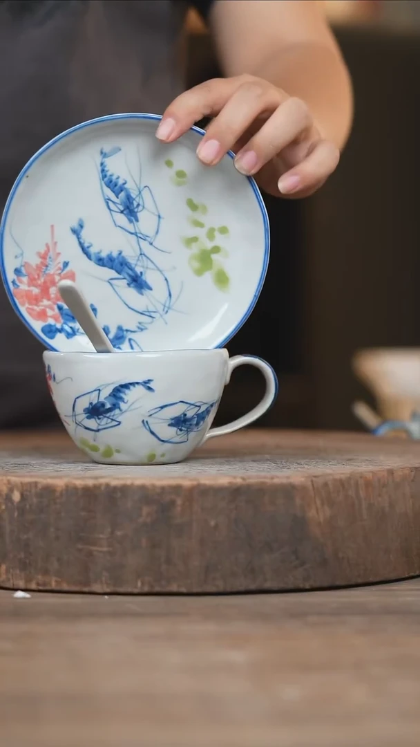 瓷片景德镇高温釉下彩（食品级）