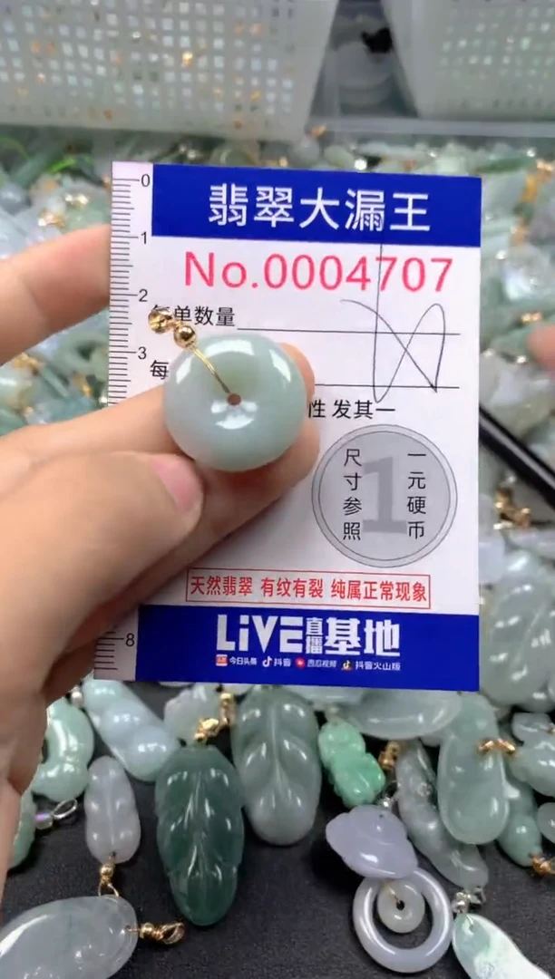 颈饰未镶嵌翡翠4707