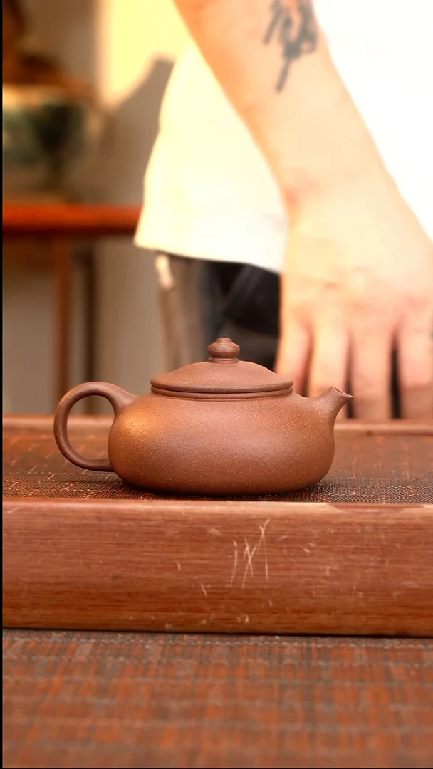 茶壶紫砂LD底槽青寒江