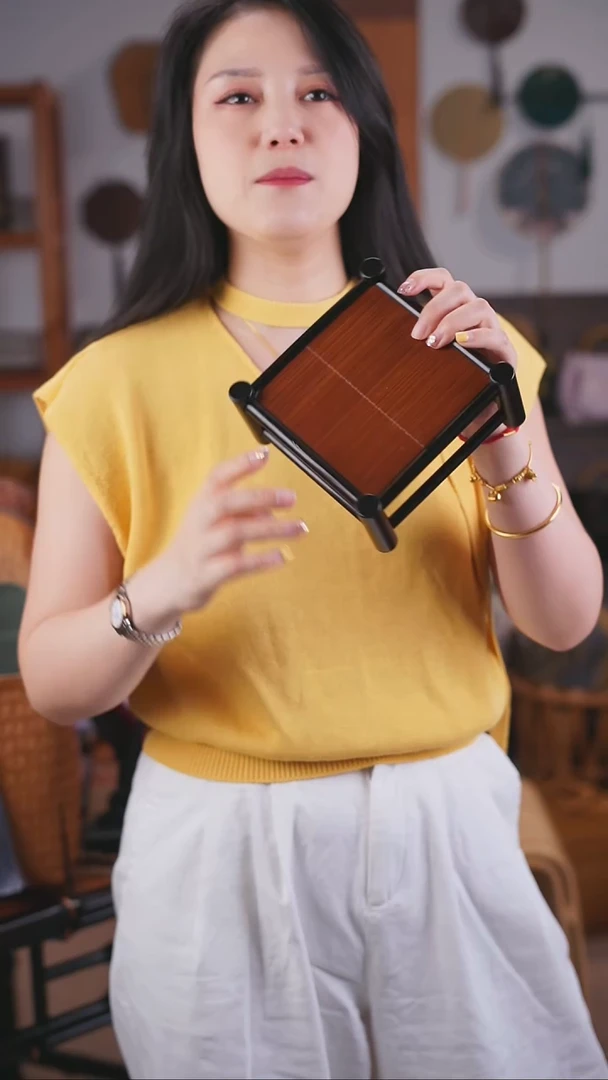 禅意壶承手工竹丝