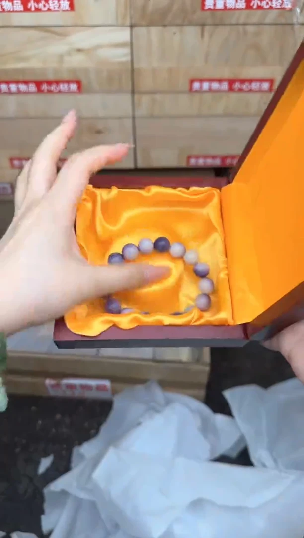 紫白菩提单圈手串商品链接@@ys1005