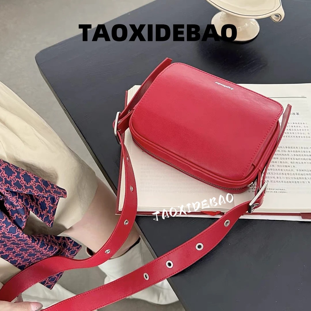 TAOXIDEBAO  6693 红色  单肩斜挎包