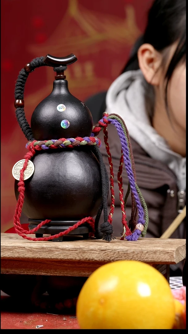 943号纯手工制作天然大漆真葫芦