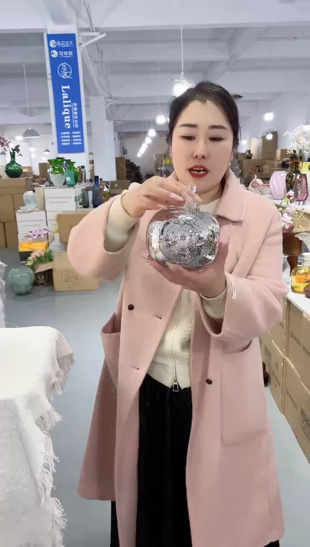 【闪购商品】玻璃唐总花瓶厂微瑕-0FM1