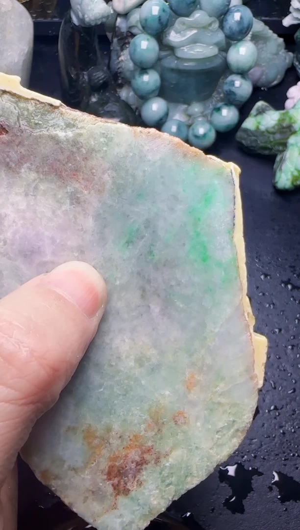 颈饰未镶嵌翡翠管*110