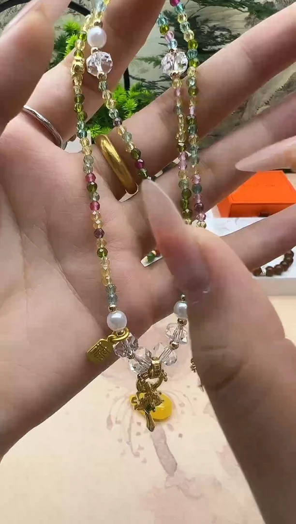 蜜蜡颈饰未镶嵌105
