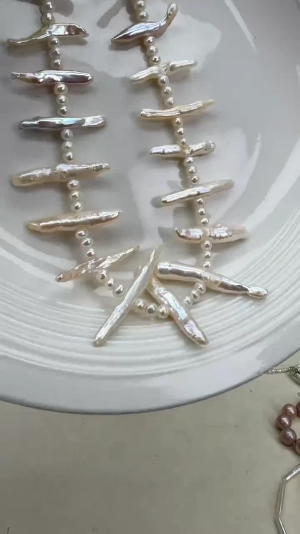 颈饰未镶嵌淡水珍珠1