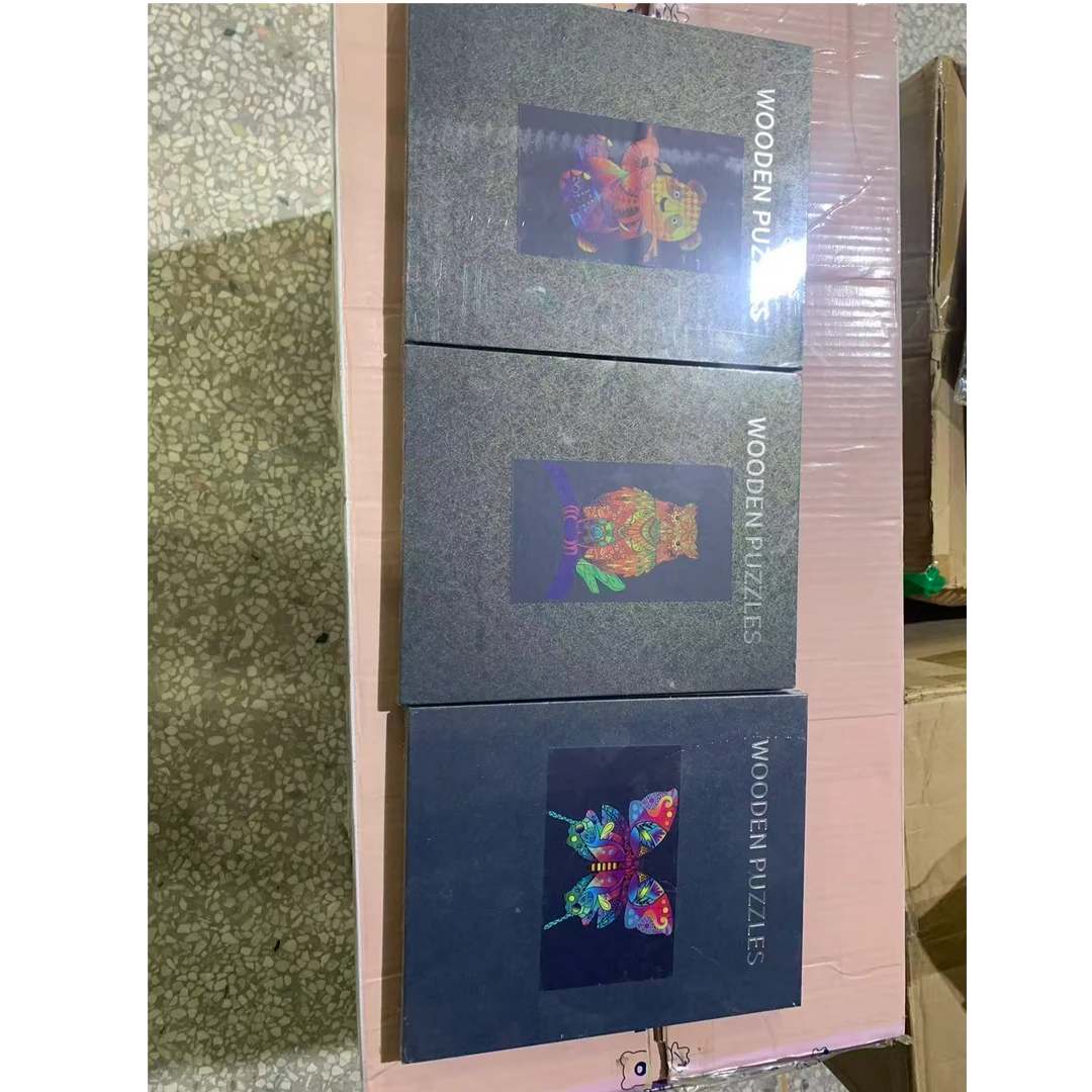 外贸单木制拼图