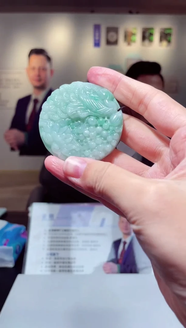 颈饰未镶嵌翡翠万**意X-@@YYZM102553多样性发一