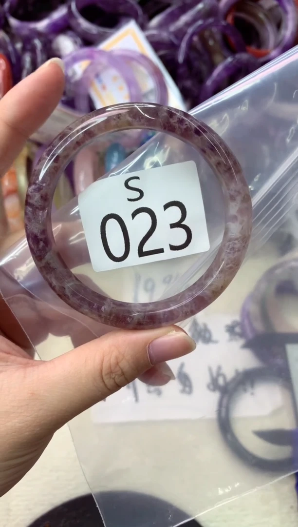 未镶嵌手镯水晶S023-55