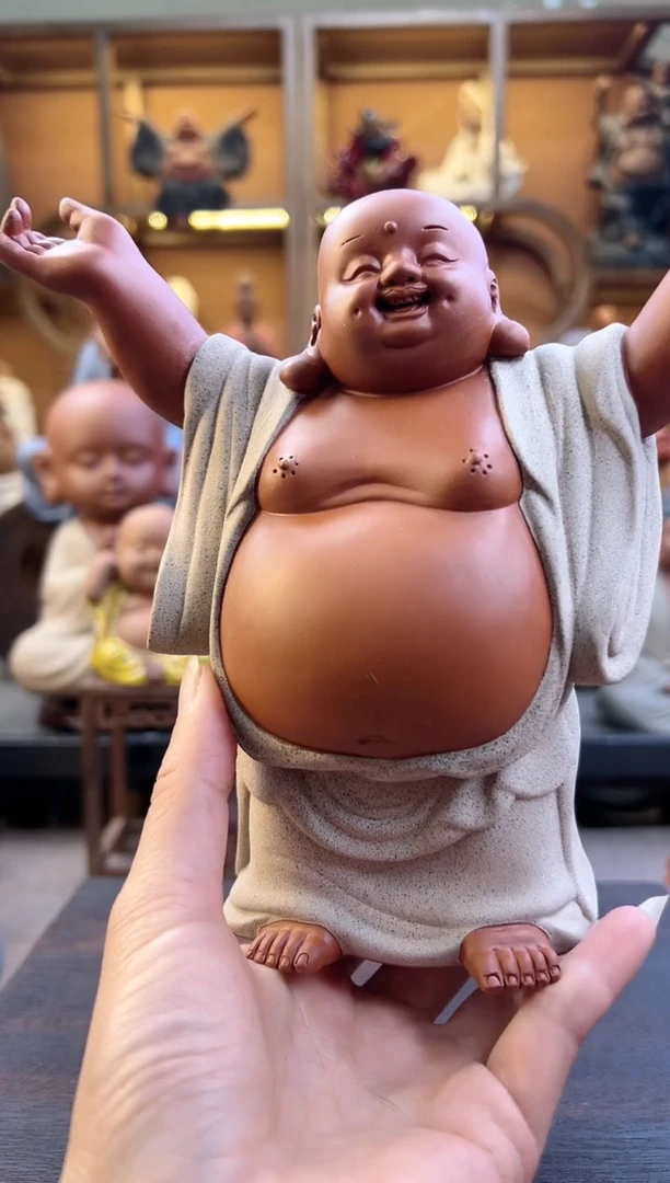 紫砂茶宠器闵茶宠摆件