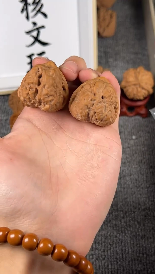 吊坠文玩核桃精品35尺三角蛙12号