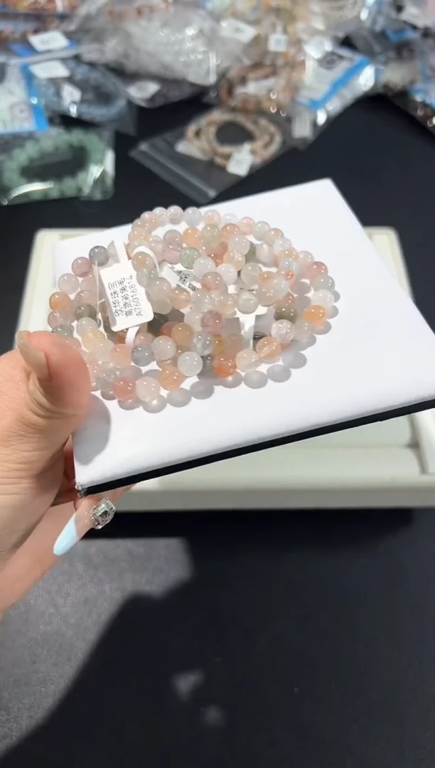 未镶嵌手串水晶7n多样性发其一【1条】默认微瑕7mm