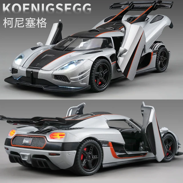 柯尼塞格one1仿真车模超级跑车赛车模型男孩玩具车合金小汽车礼物