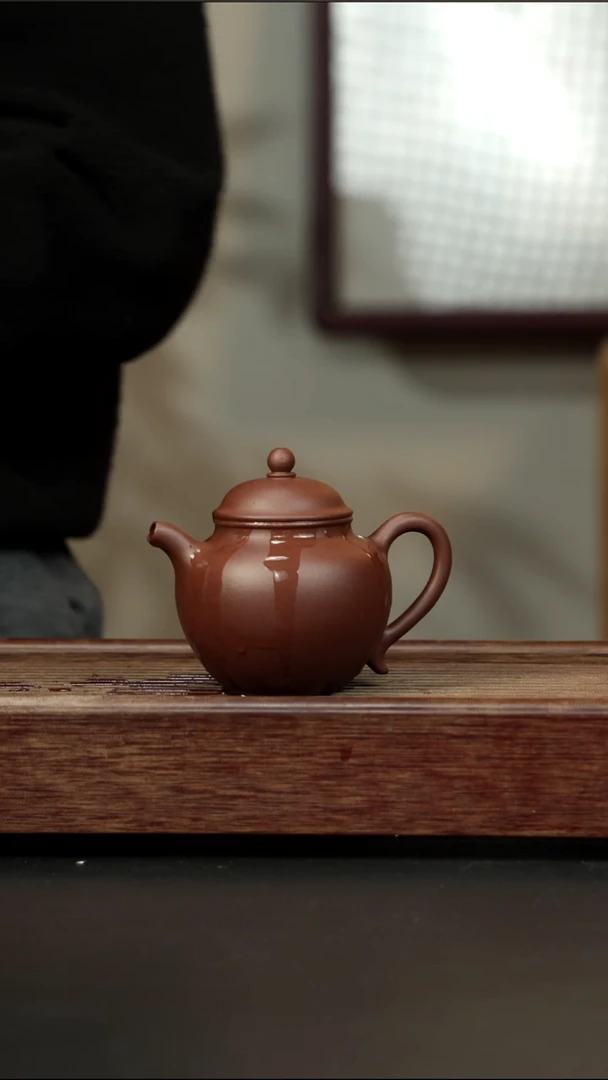 茶壶紫砂老紫泥 秋水