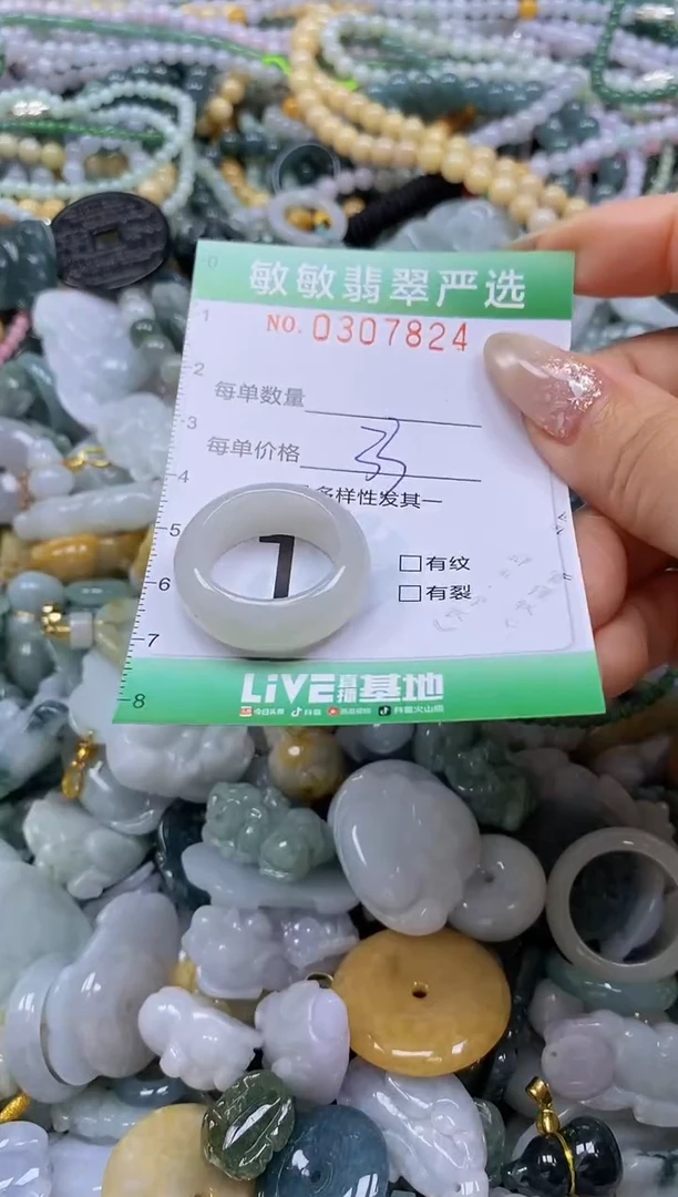 翡翠未镶嵌颈饰闪购0307824