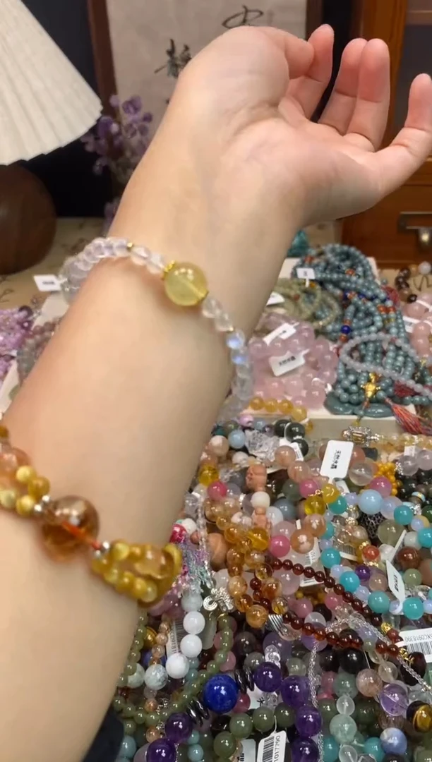 未镶嵌手链水晶428