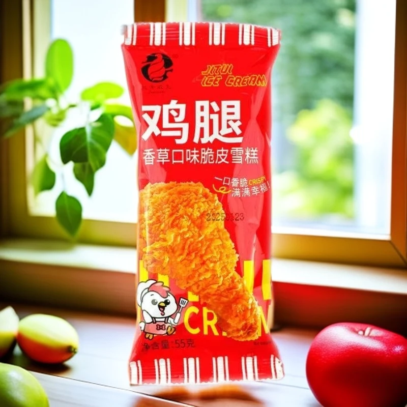 兰帝威克鸡腿香草脆皮冰淇淋雪糕同城速送儿童喜爱美味零食超大雪糕雪糕同城配雪糕