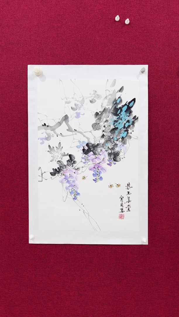 国画张现民的国画作品