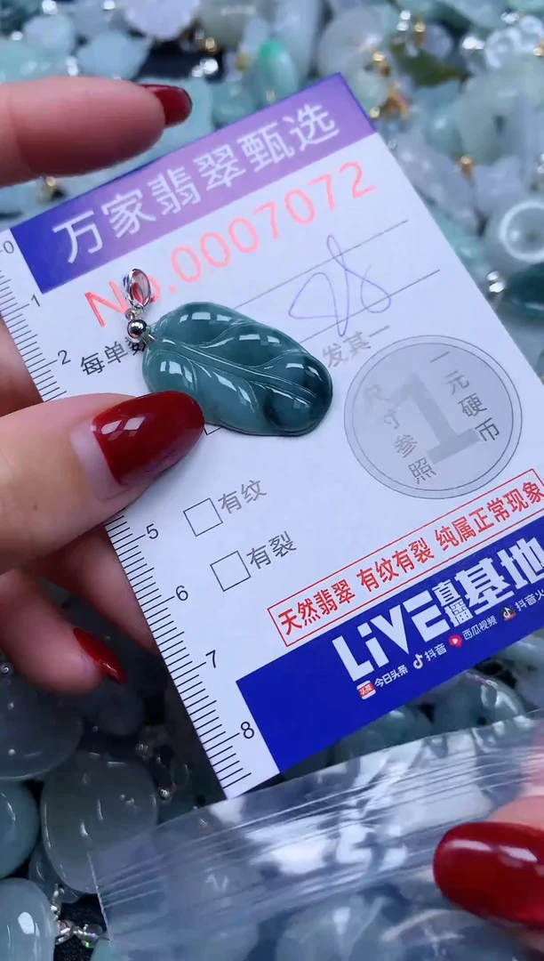 颈饰未镶嵌翡翠7072