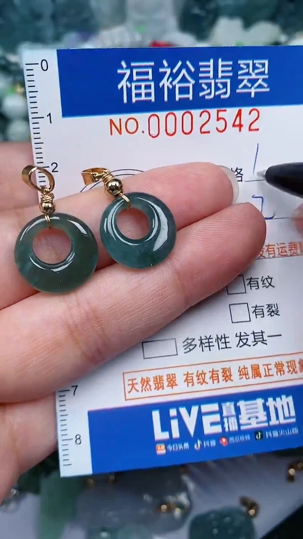 翡翠未镶嵌颈饰...0002542