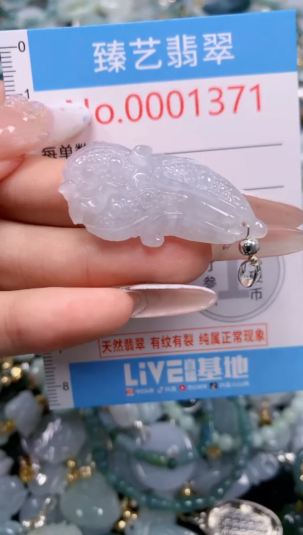 翡翠未镶嵌颈饰1371