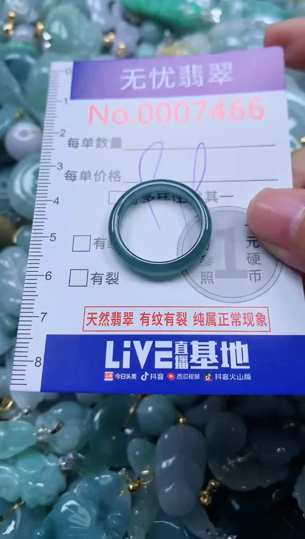 颈饰未镶嵌翡翠7466