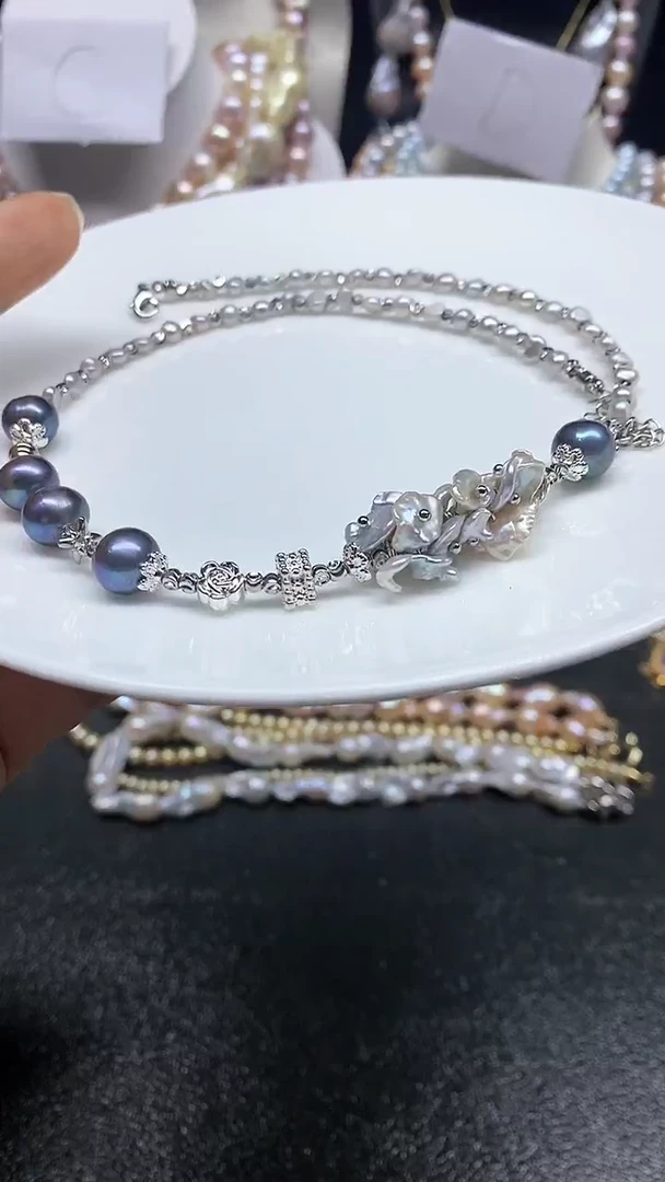 【闪购商品】淡水珍珠颈饰未镶嵌多人