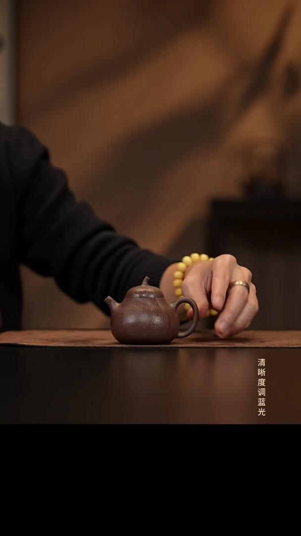 允禾斋 紫砂壶  小茄瓜
