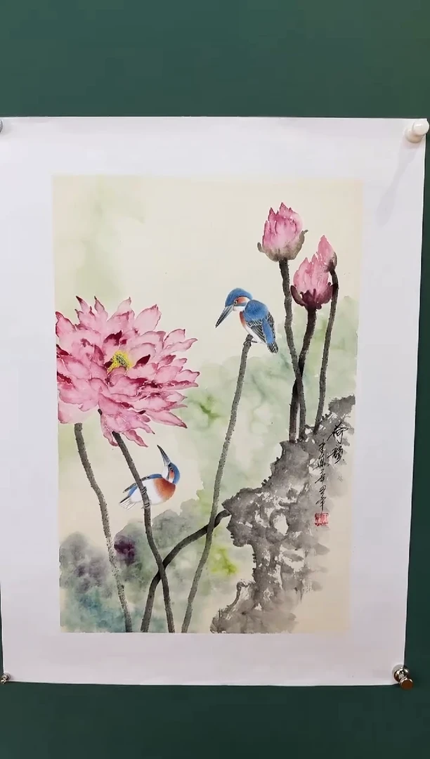 国画周建真老师绘画作品5-6