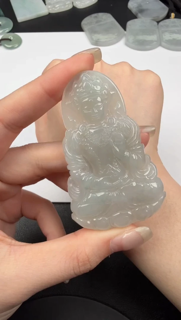 吊坠(不含链)未镶嵌翡翠翡翠饰品-81