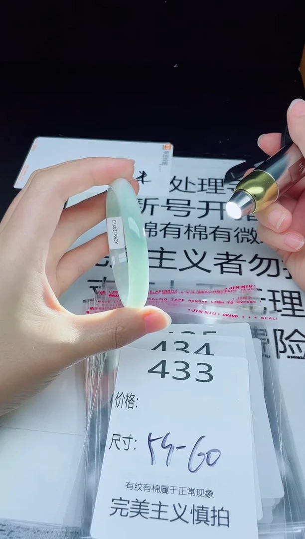 未镶嵌手镯翡翠433