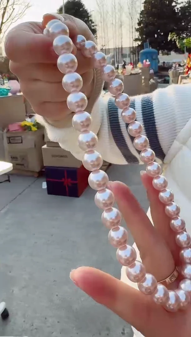 【闪购商品】玻璃XX-珍珠项链