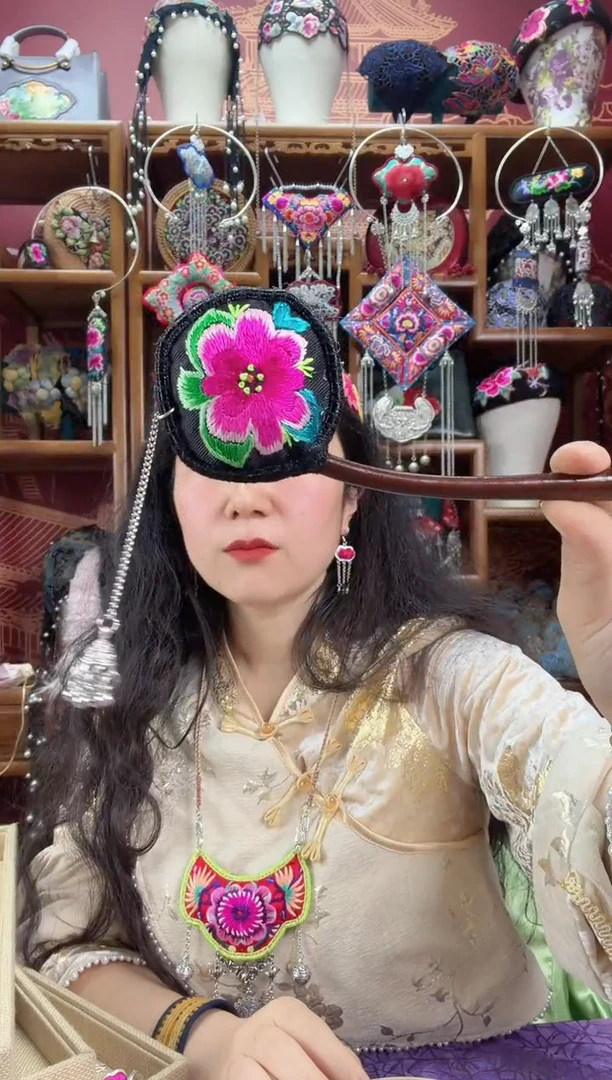 刺绣发簪78甜甜家