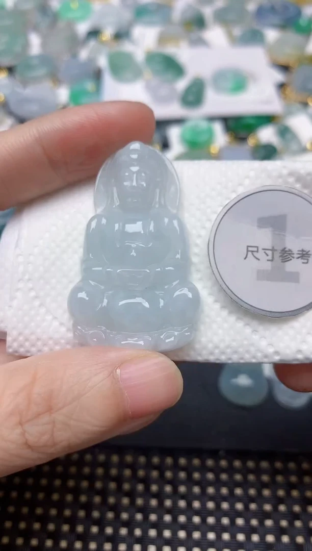 颈饰未镶嵌翡翠天然缅甸A货翡翠