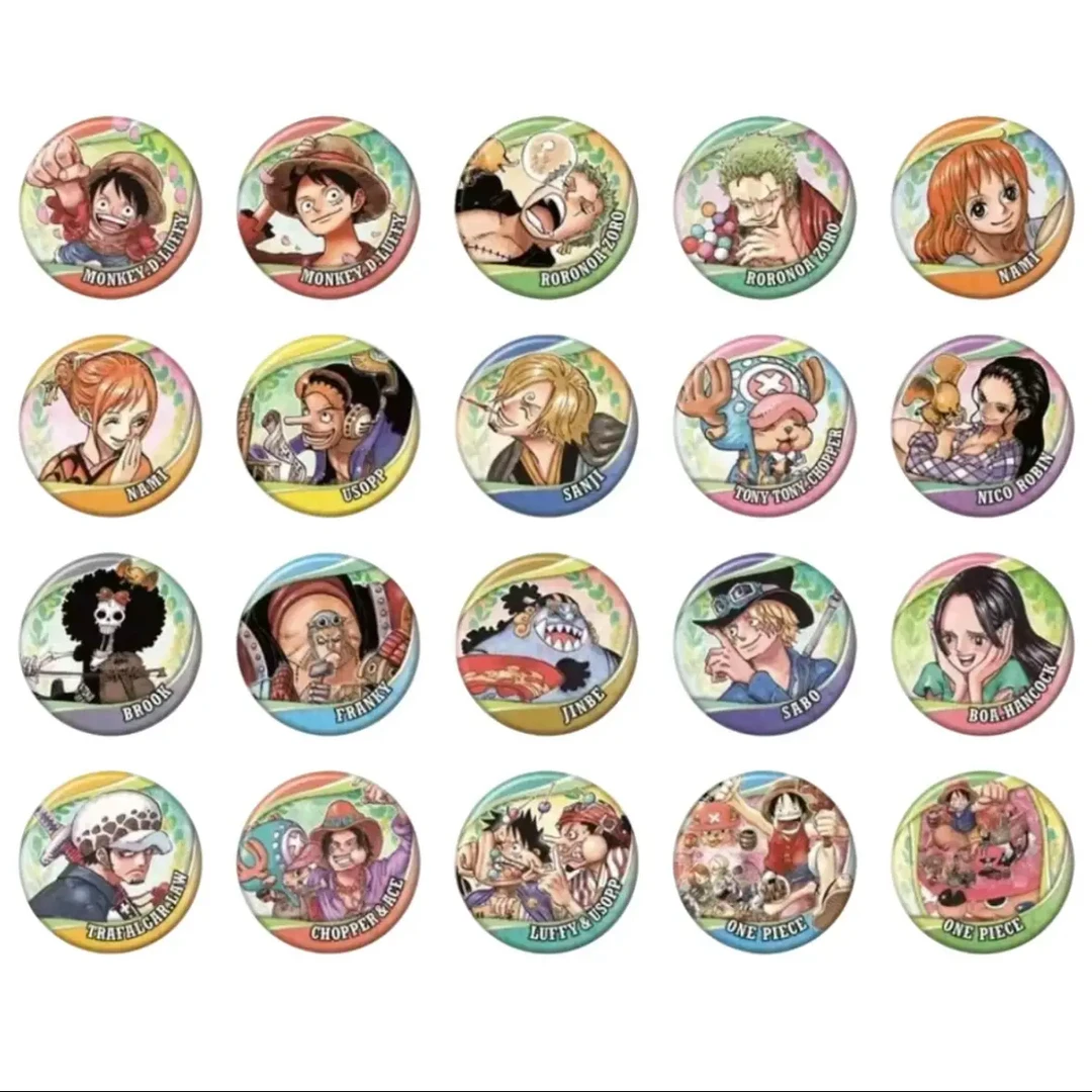 JF2025海贼王 春日原画吧唧徽章（代拆）