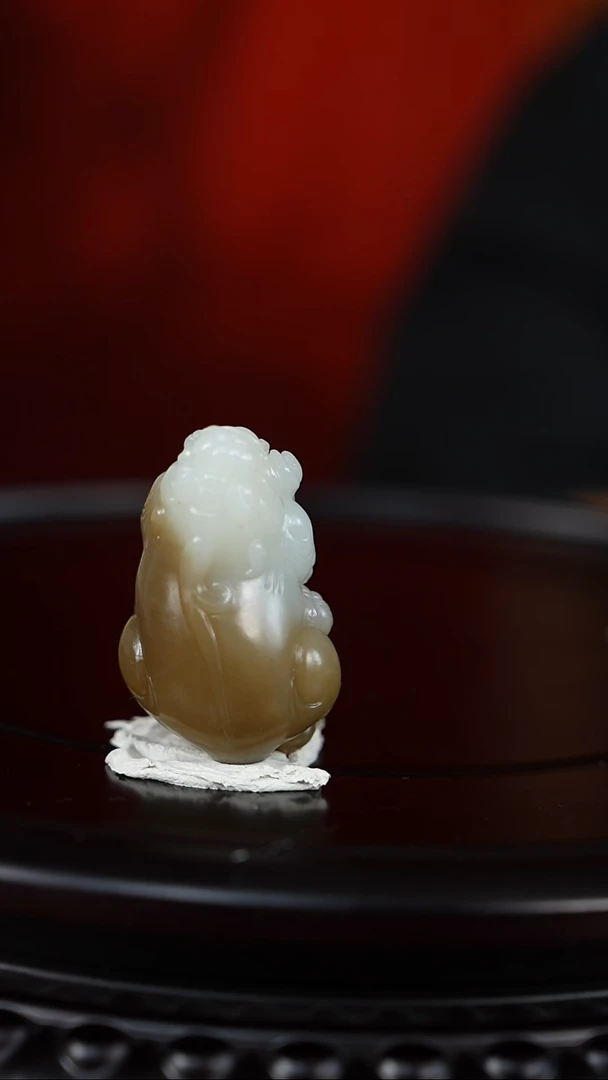 和田玉未镶嵌挂件（大雄）06