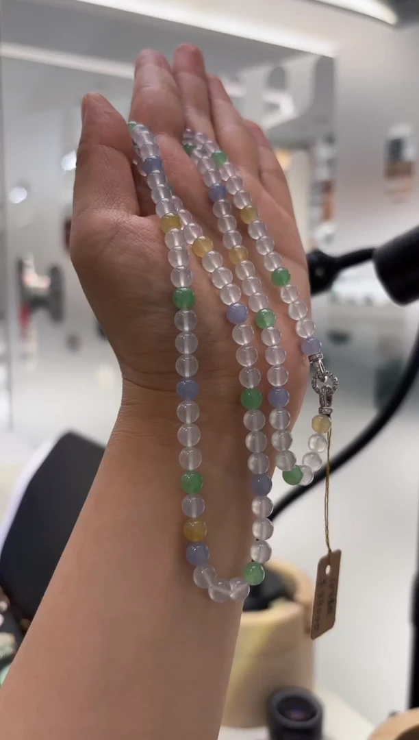 未镶嵌手链翡翠多宝手串多人不退不换