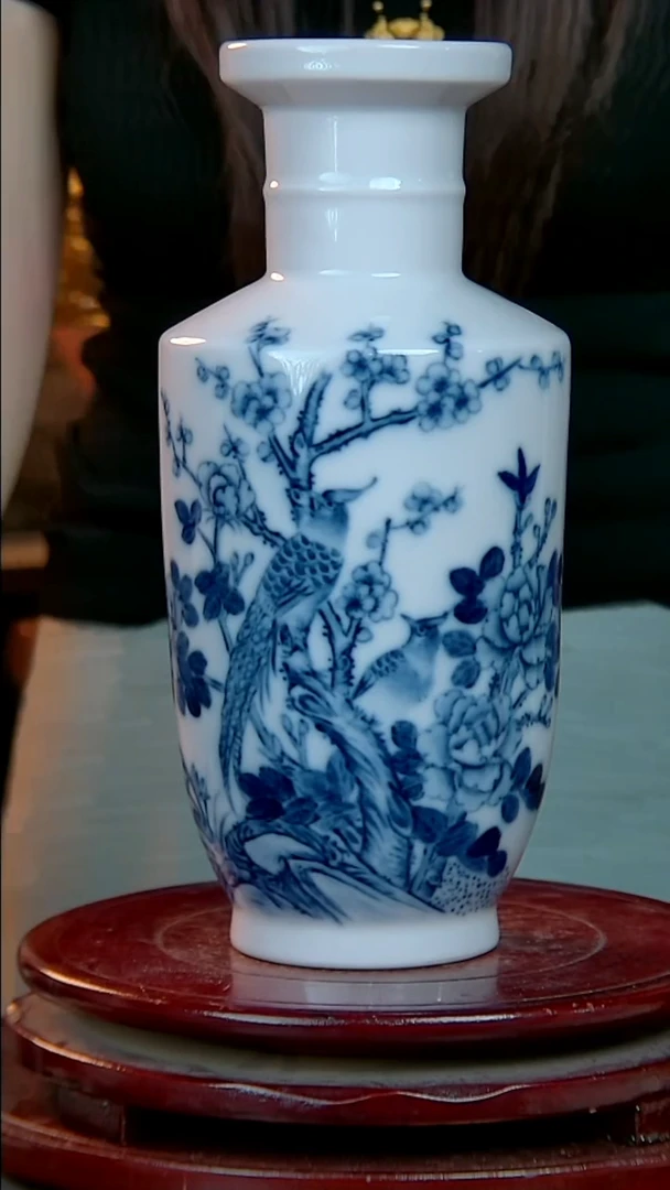 摆件景德镇陶瓷瓶子摆件