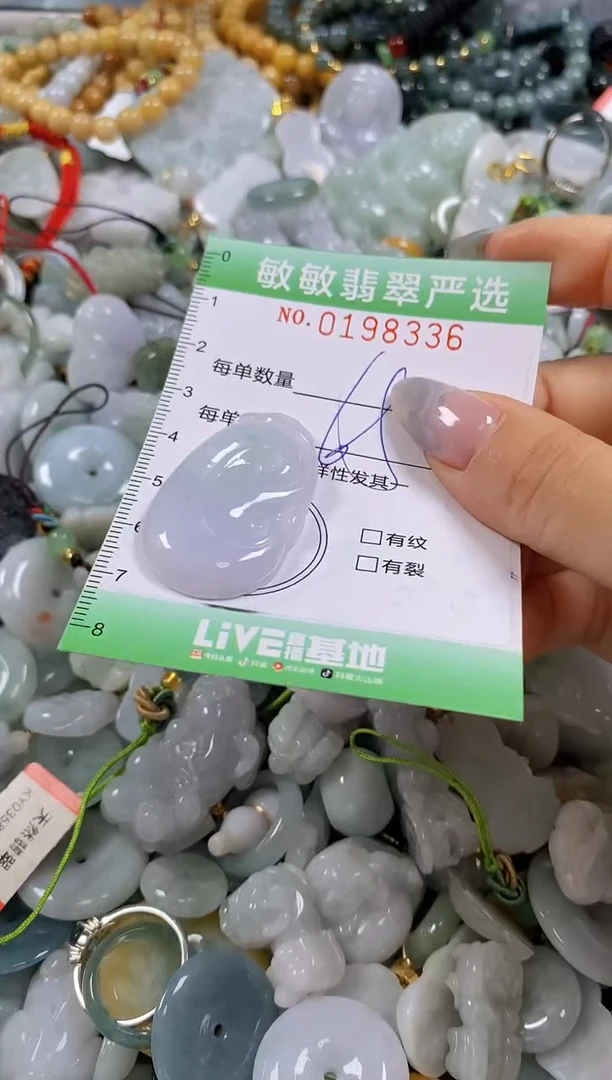 翡翠未镶嵌颈饰闪购0198336