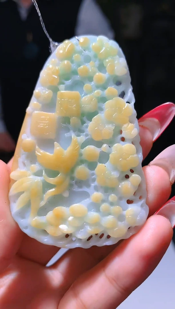 【闪购商品】定制翡翠未镶嵌L-@@QJYD12183