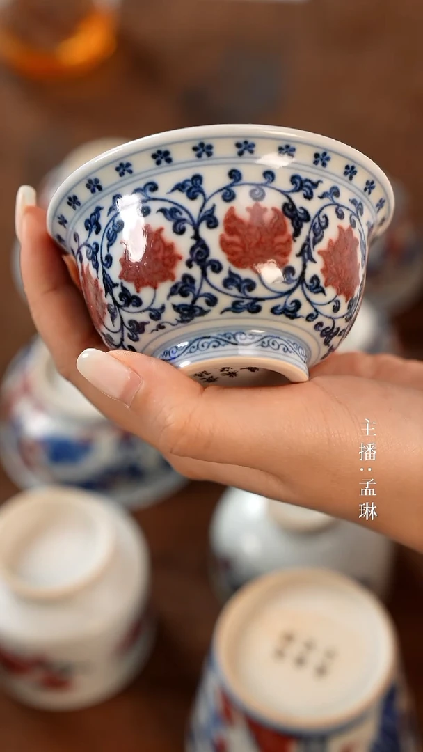 手工瓷器，每只不同 微瑕