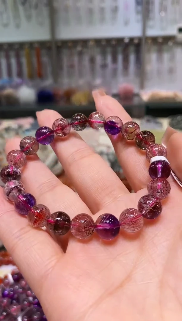 未镶嵌手链水晶多样性发其一超七 9+